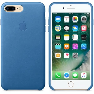 Колір: Блакитний - Чохол Apple iPhone 7 Plus Leather Case Sea Blue MMYH2