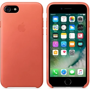 Колір: Помаранчевий - Чохол Apple iPhone 7 Leather Case Geranium (MQ5F2)