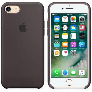 Колір: Коричневий - Чохол Apple iPhone 7 Silicone Case Cocoa MMX22