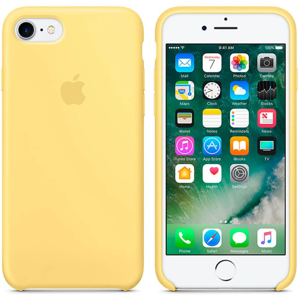 Чохол Apple iPhone 7 Silicone Case Pollen MQ5A2