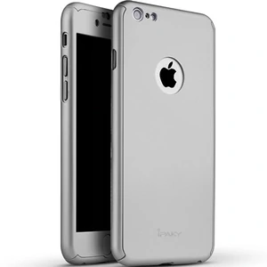 Цвет: Серебристый - Защитная пленка Ipaky Full Protection Hard Case 360 Silver для iPhone 6, iPhone 6s
