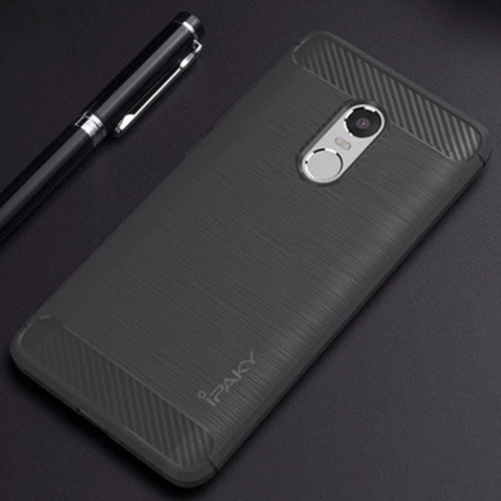 Чехол Ipaky TPU Shockproof Lasi Series Grey для Xiaomi Redmi Note 4