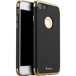 Цвет: Черный - Чехол iPaky Mattle TPU Chrome Black для iPhone 7
