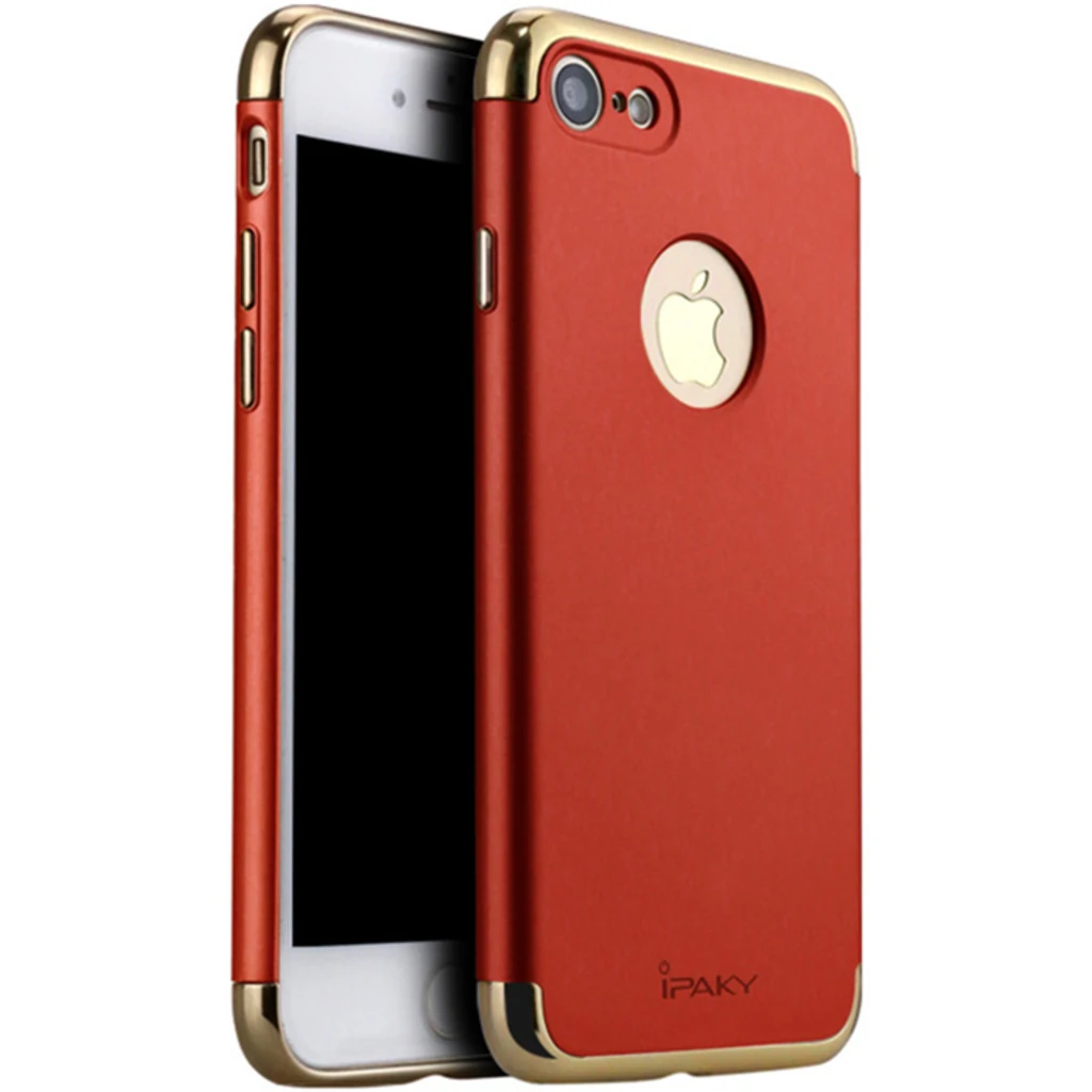 Чехол iPaky Mattle TPU Chrome Red для iPhone 7