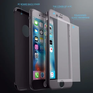 Чехол iPaky Mattle TPU 360° Gold для iPhone 7