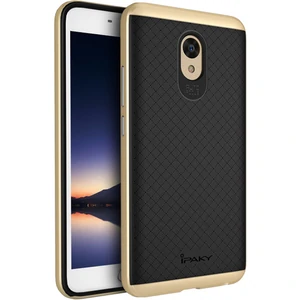 Цвет: Золотой - Чехол Ipaky TPU+PC Frame Silicon Case Gold для Meizu M5