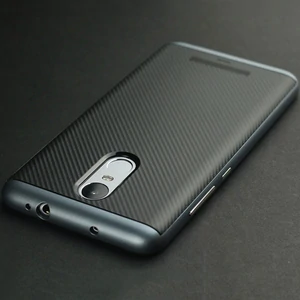 Цвет: Серый - Чехол Ipaky TPU+PC Frame Silicon Case Gray для Xiaomi Redmi Note 3