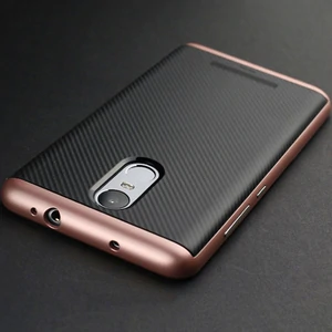 Цвет: Розовый - Чехол Ipaky TPU+PC Frame Silicon Case Red Rose для Xiaomi Redmi Note 3