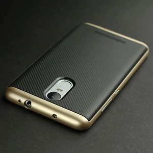 Цвет: Золотой - Чехол Ipaky TPU+PC Frame Silicon Case Gold для Xiaomi Redmi Note 3