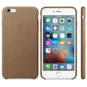 Колір: Коричневий - Чохол Apple iPhone 6s Plus Leather Case Brown MKX92