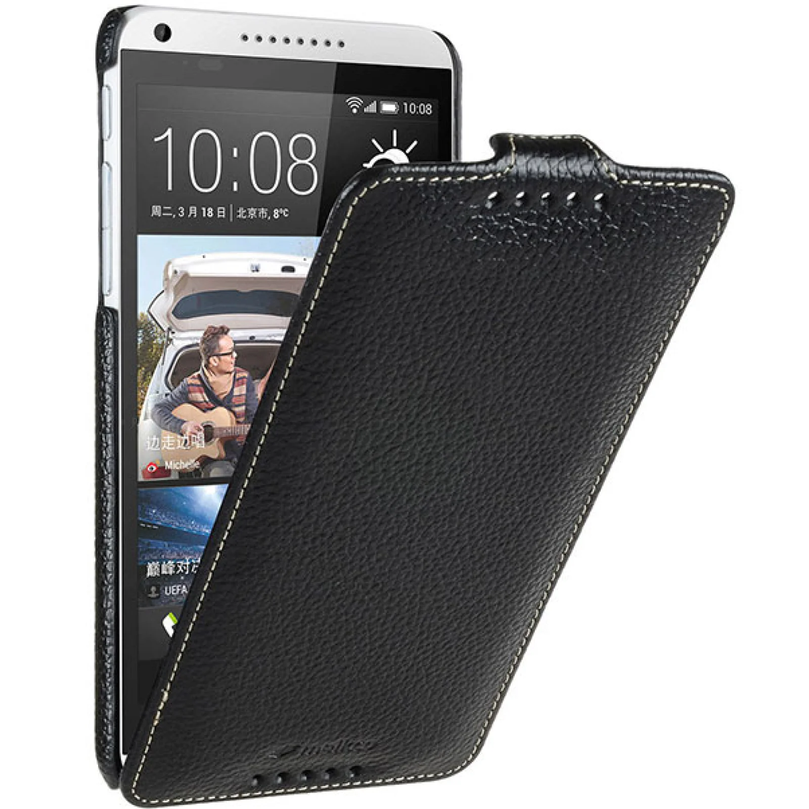 Чохол Melkco Jacka Type Black для HTC Desire 816
