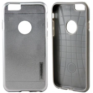 Цвет: Серебристый - Накладка Motomo для iPhone 6/iPhone 6s, Silver