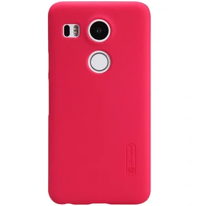 Цвет: Красный - Чехол Nillkin Super Frosted Shield Red для LG Nexus 5x