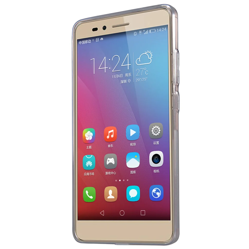 Чохол Nillkin Nature TPU Case Gray для Huawei Honor 5X/GR5