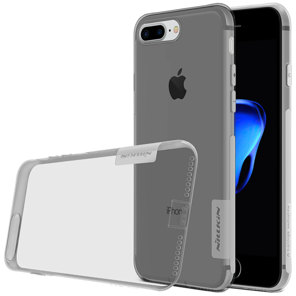 Чохол Nillkin Nature TPU Case Grey для iPhone 7 Plus, iPhone 8 Plus