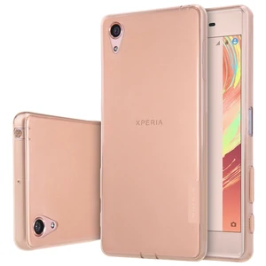Цвет: Золотой - Чехол Nillkin Nature TPU Case Gold для Sony Xperia X