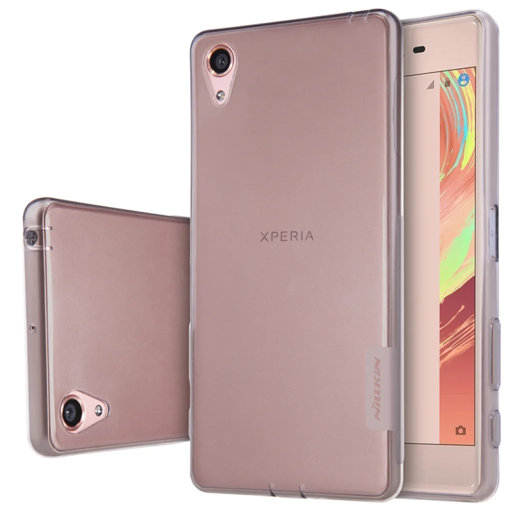 Чехол Nillkin Nature TPU Case Gray для Sony Xperia X