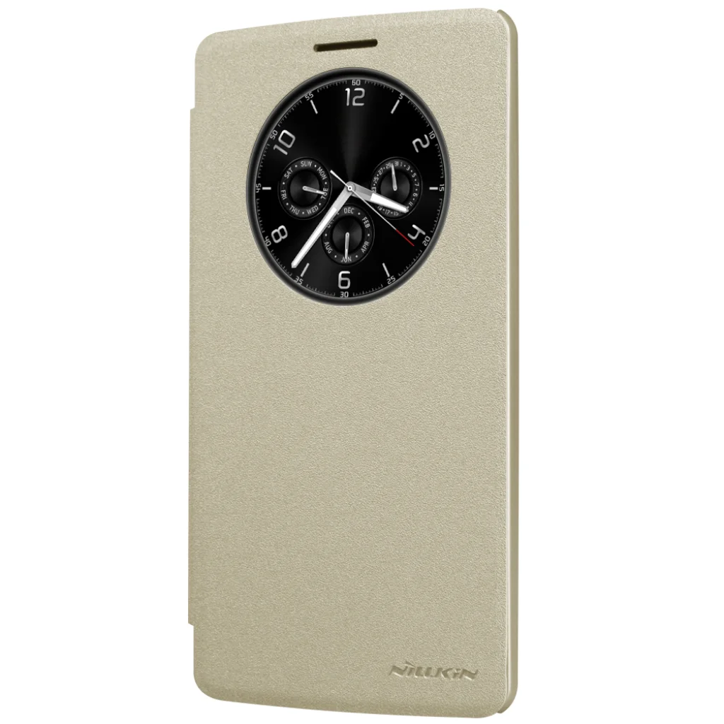 Чохол Nillkin Sparkle Leather Case Gold для LG G4 Stylus H540F