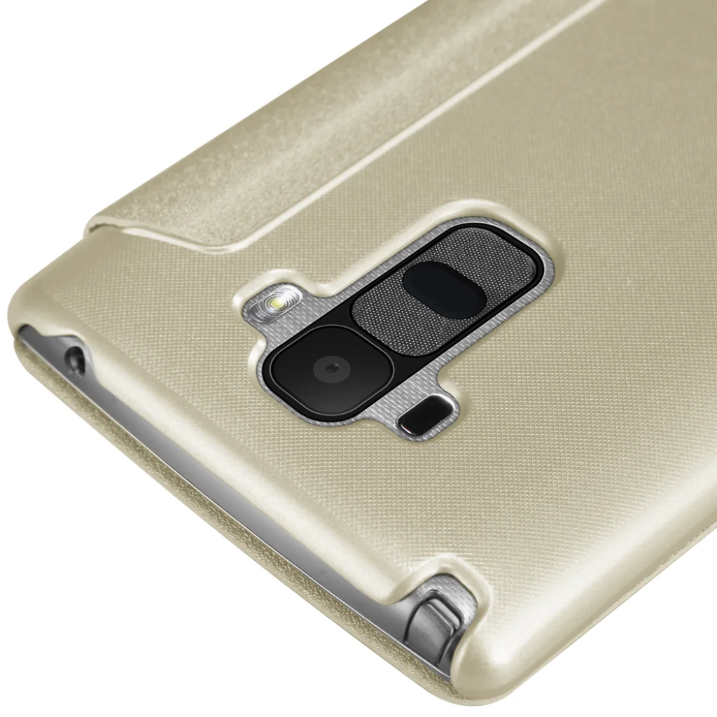 Чохол Nillkin Sparkle Leather Case Gold для LG G4 Stylus H540F