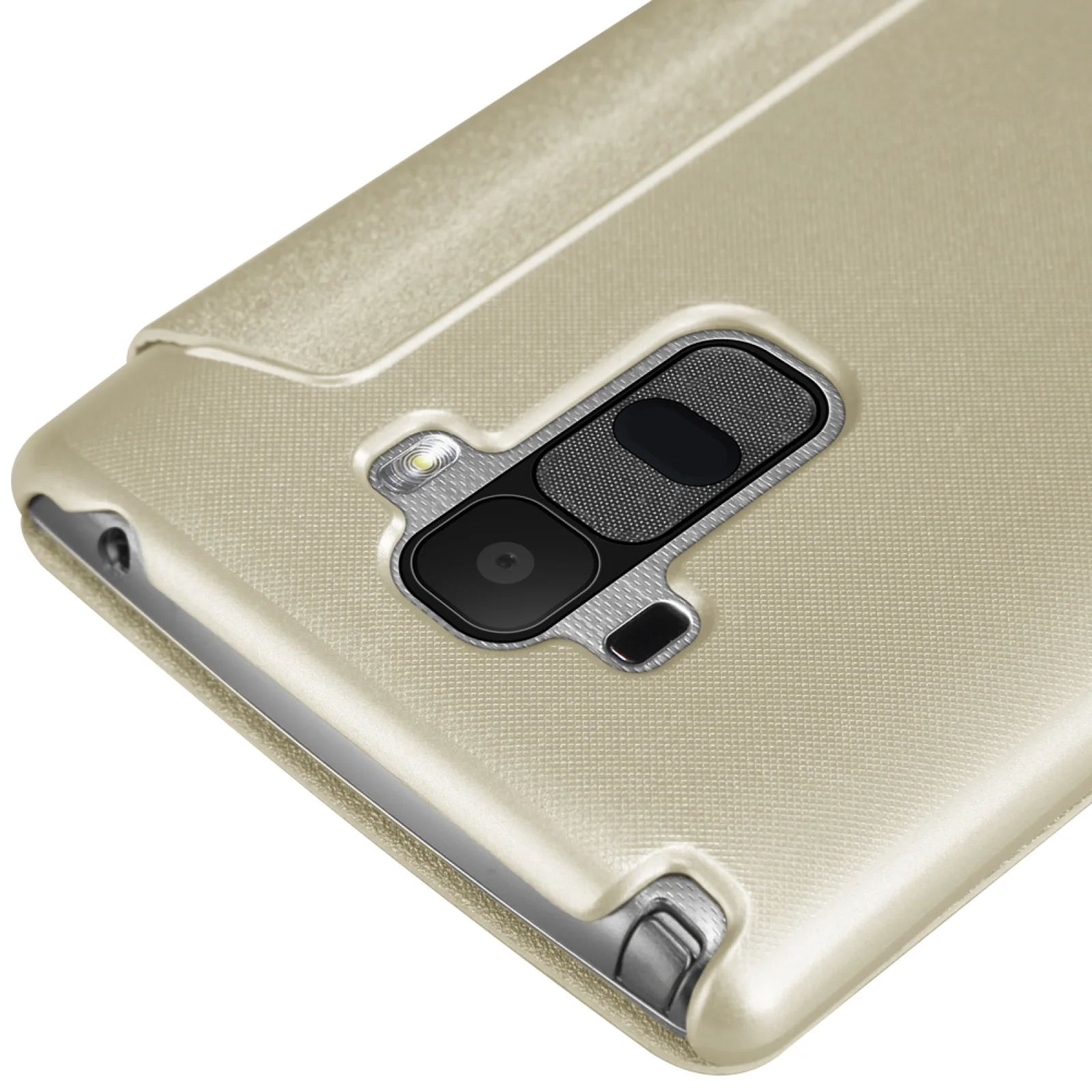 Чехол Nillkin Sparkle Leather Case Gold для LG G4 Stylus H540F