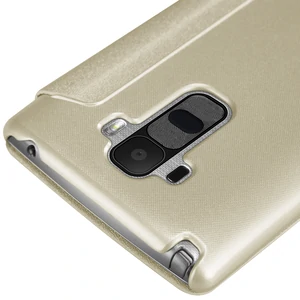 Чохол Nillkin Sparkle Leather Case Gold для LG G4 Stylus H540F