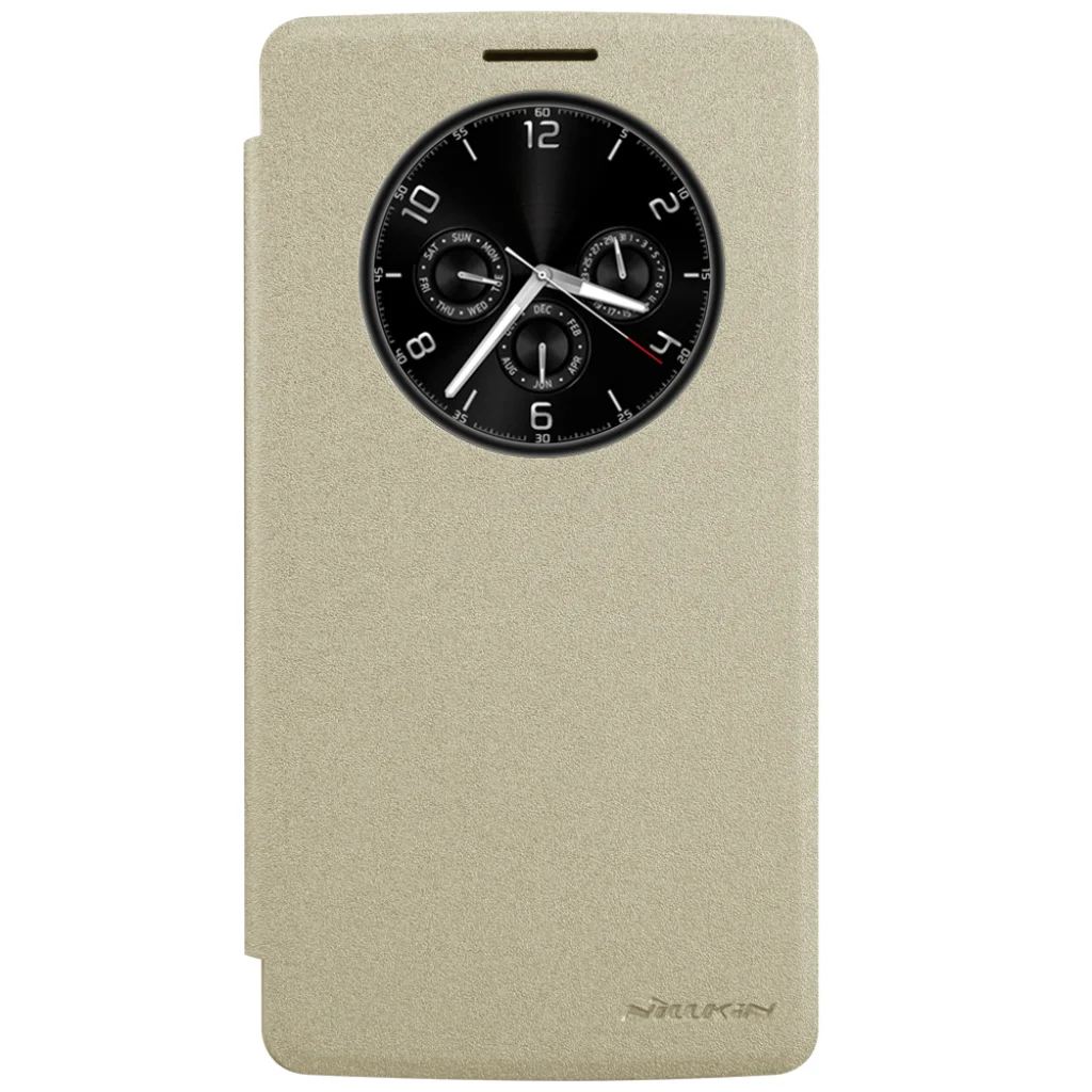 Чохол Nillkin Sparkle Leather Case Gold для LG G4 Stylus H540F