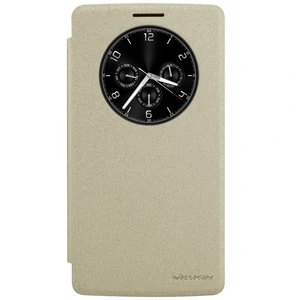 Колір: Золотий - Чохол Nillkin Sparkle Leather Case Gold для LG G4 Stylus H540F