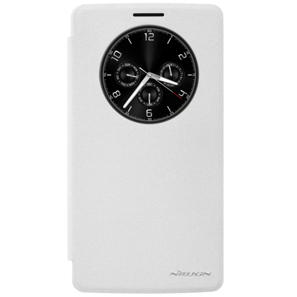 Чохол Nillkin Sparkle Leather Case White для LG G4 Stylus H540F