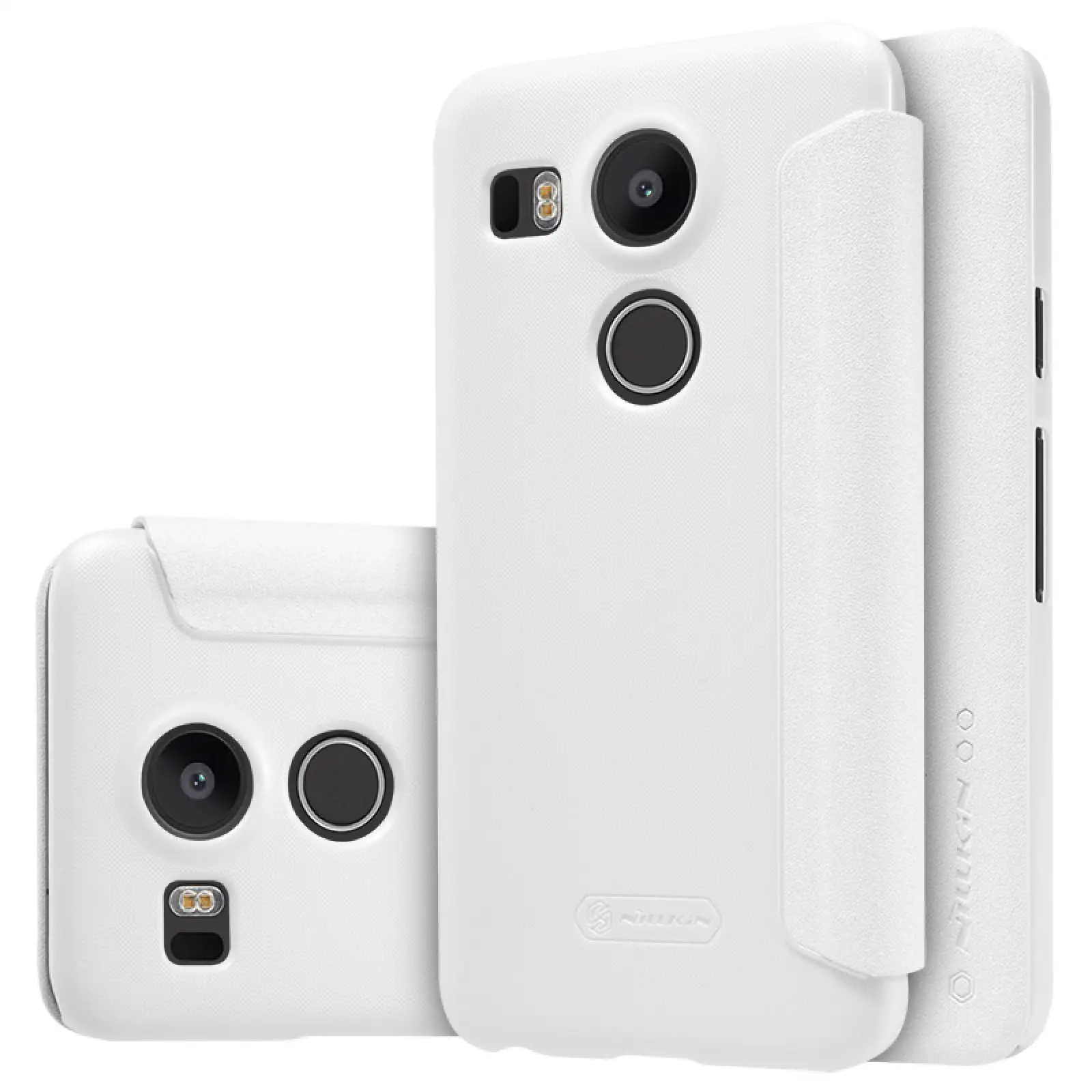 Чехол Nillkin Sparkle Leather Case White для LG Nexus 5x