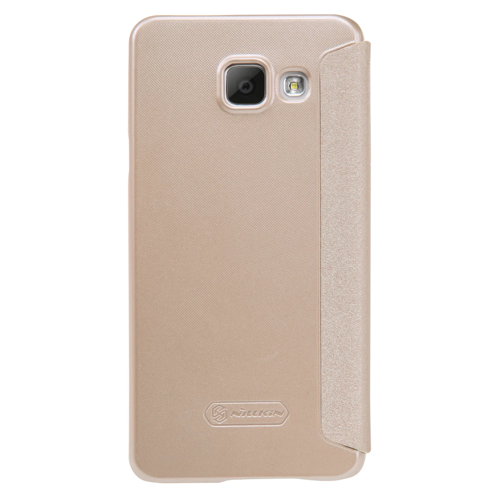 Чехол Nillkin Sparkle Leather Case Gold для Samsung SM-A310 Galaxy A3 (2016)