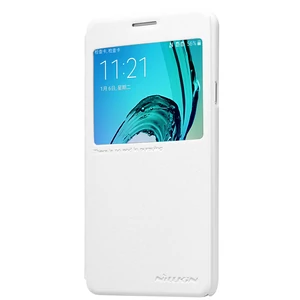 Чохол Nillkin Sparkle Leather Case White для Samsung SM-A310 Galaxy A3 (2016)