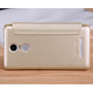 Чехол Nillkin Sparkle Leather Case Gold для Xiaomi Redmi Note 3, Xiaomi Redmi Note 3 Pro