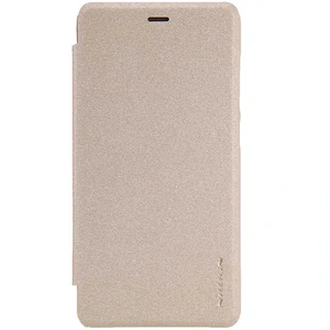 Цвет: Золотой - Чехол Nillkin Sparkle Leather Case Gold для Xiaomi Redmi Note 3, Xiaomi Redmi Note 3 Pro