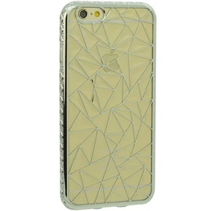 Цвет: Серебристый - Чехол Prizma Silicone Case Silver для iPhone 7, iPhone 8