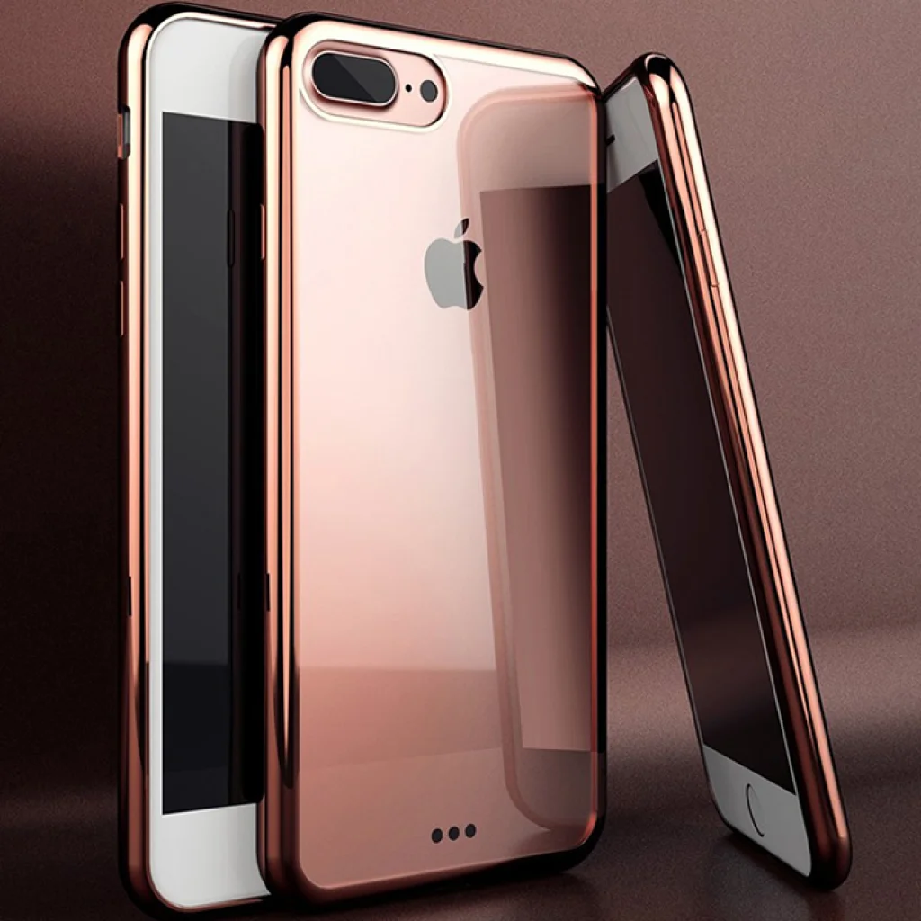 Накладка Mocolo Electroplating TPU Rose Gold для iPhone 7 Plus, iPhone 8 Plus