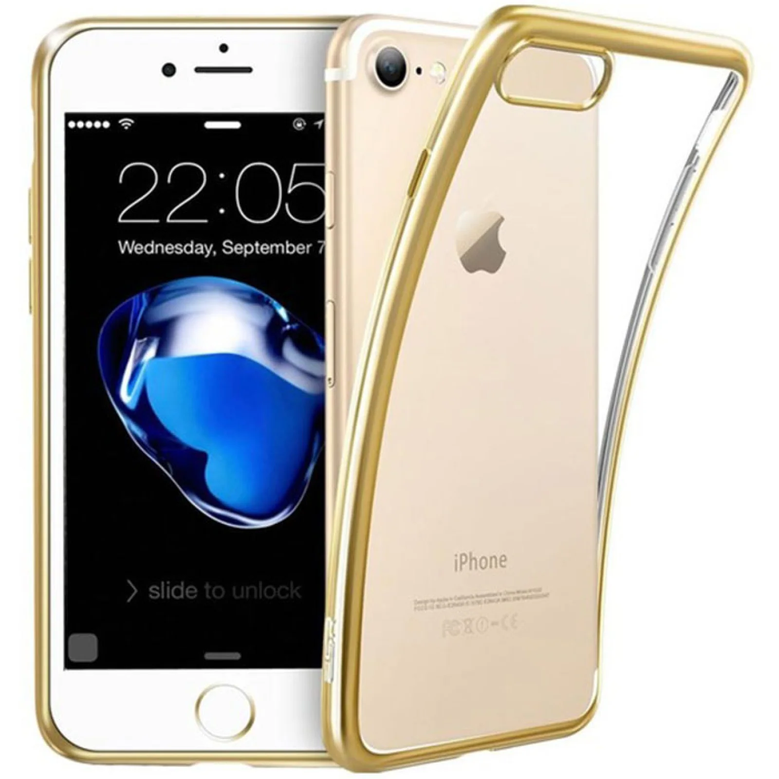 Накладка Remax Air Series Gold для iPhone 7, iPhone 8
