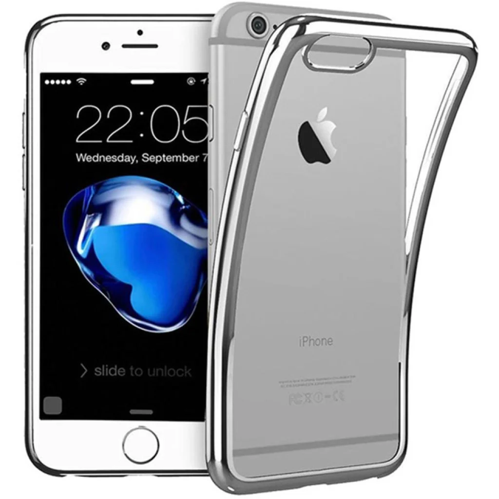 Накладка Mocolo Electroplating TPU Silver для iPhone 7, iPhone 8