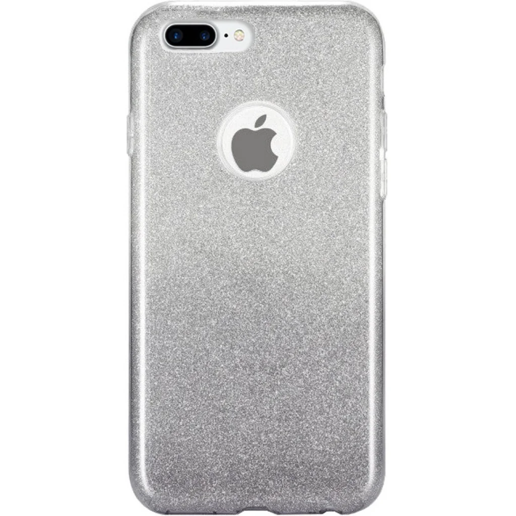 Накладка Remax Glitter Silicon Case Black для iPhone 7 Plus