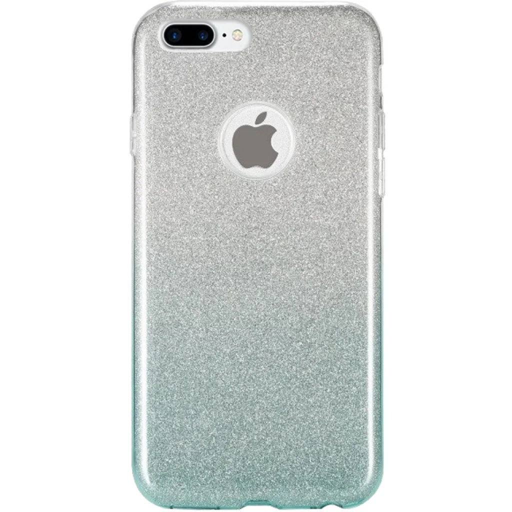 Накладка Remax Glitter Silicon Case Blue для iPhone 7 Plus