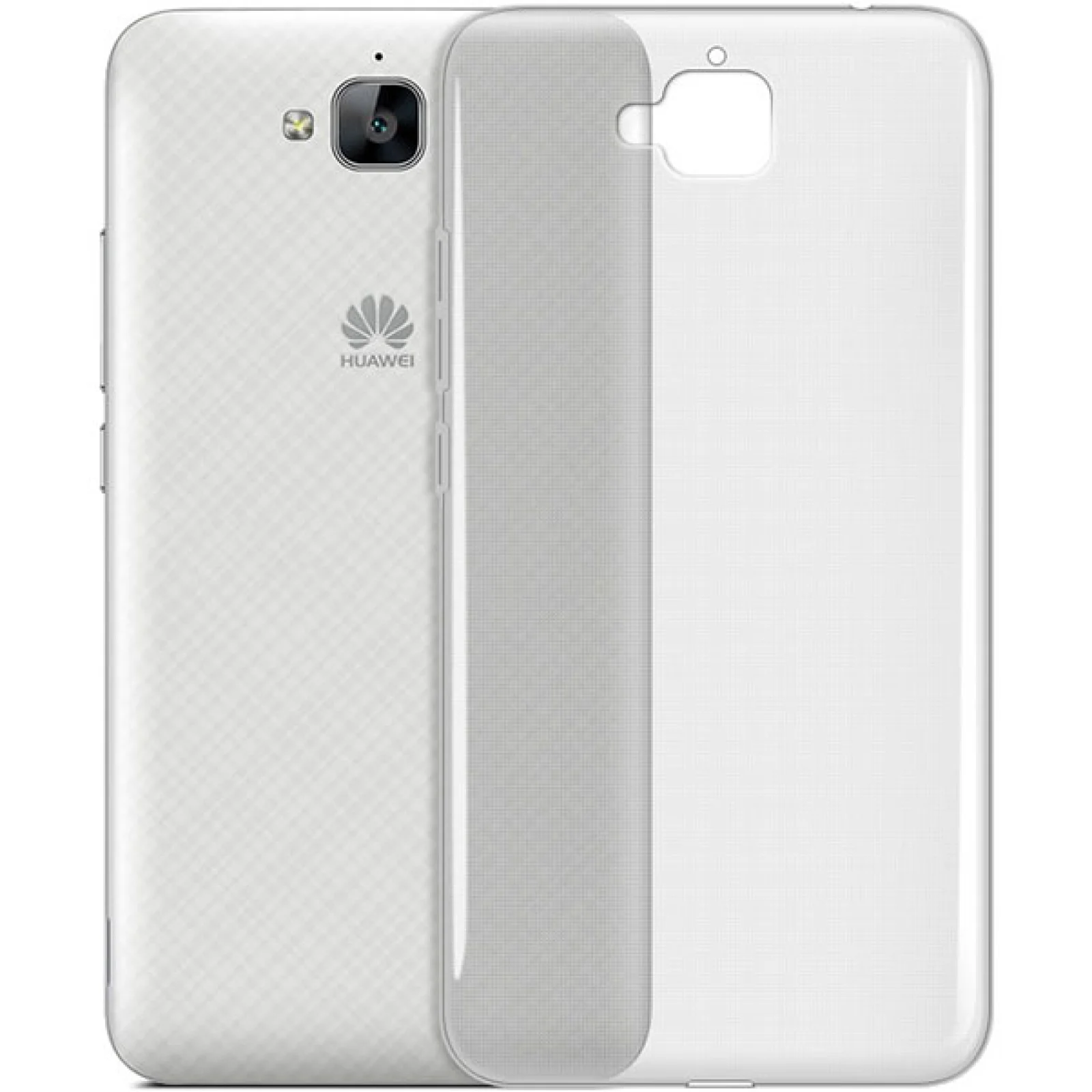 Накладка Ultra Thin Silicon Remax 0.2 mm White для Huawei Y6 Pro