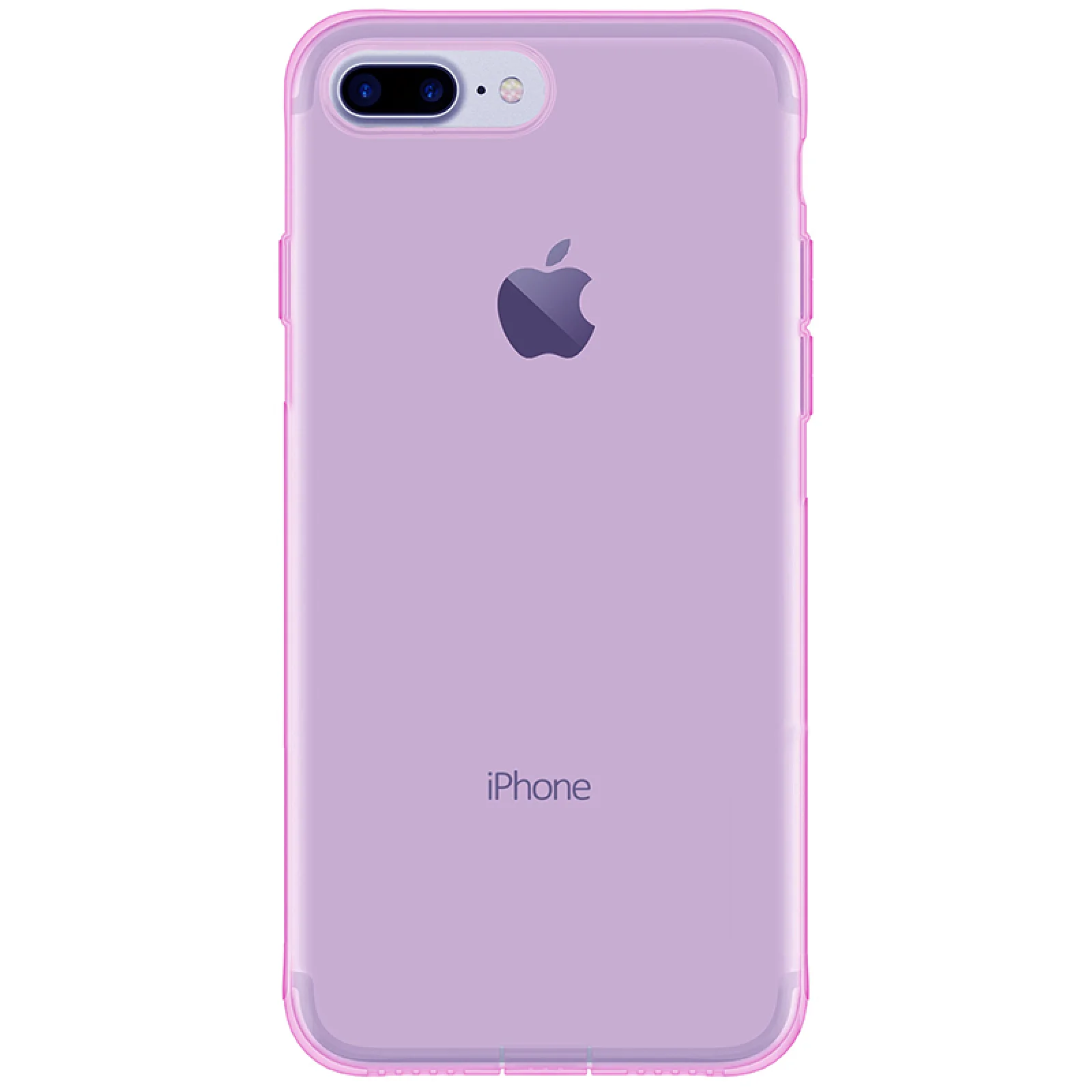 Накладка Ultra Thin Silicon Remax 0.2 mm Violet для iPhone 7 Plus, iPhone 8 Plus
