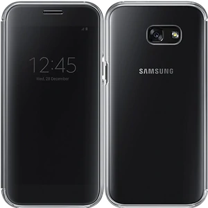 Цвет: Черный - Чехол Samsung Clear View Cover Black для Samsung A520 Galaxy A5 2017 (EF-ZA520CBEGRU)