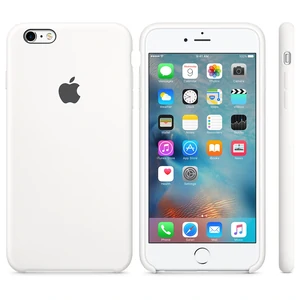 Цвет: Белый - Чехол Apple iPhone 6s Plus Silicone Case White MKXK2