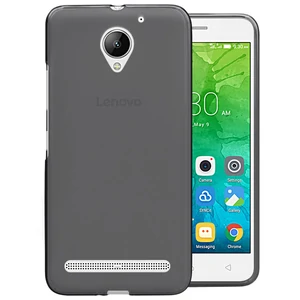 Цвет: Черный - Накладка Original Silicone Case Black для Lenovo Vibe C2 Power