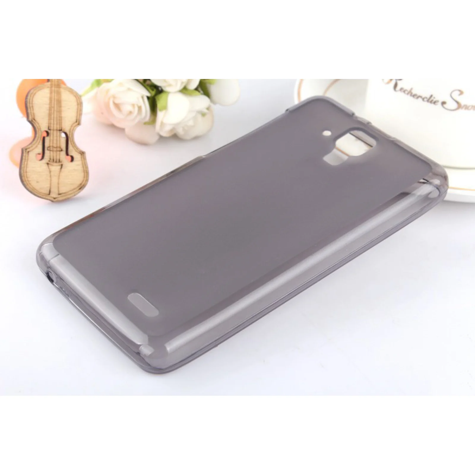 Накладка Original Silicone Case Black для Lenovo A536/A358