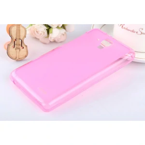Цвет: Розовый - Накладка Original Silicone Case Pink для Lenovo A536/A358
