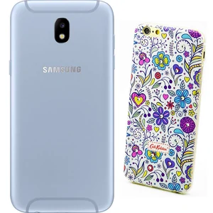 Колір: Синій - Чохол Diamond Silicone Case для Samsung J530 Galaxy J5 2017 Cath Kidston Lovely Dreams
