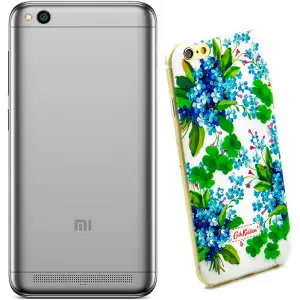 Чохол Diamond Silicone Case для Xiaomi Redmi 5a Cath Kidston Romantic Blue
