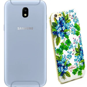Колір: Блакитний - Чохол Diamond Silicone Case для Samsung J530 Galaxy J5 2017 Cath Kidston Romantic Blue