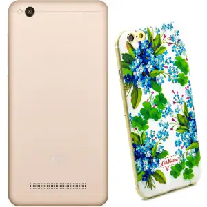 Чохол Diamond Silicone Case для Xiaomi Redmi 4a Cath Kidston Romantic Blue